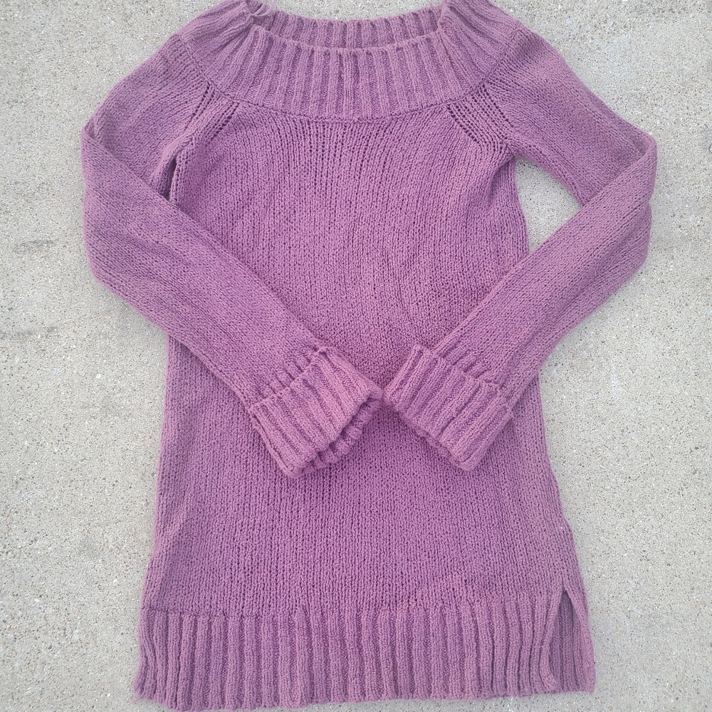 Shrinking Violet Scoopneck Sweater Dress sz XS